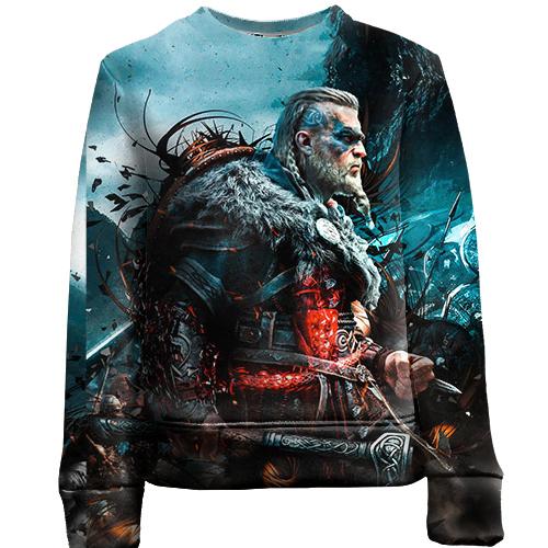 Детский 3D свитшот Assassin’s Creed Valhalla