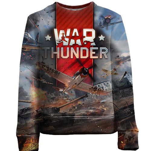 Детский 3D свитшот War Thunder