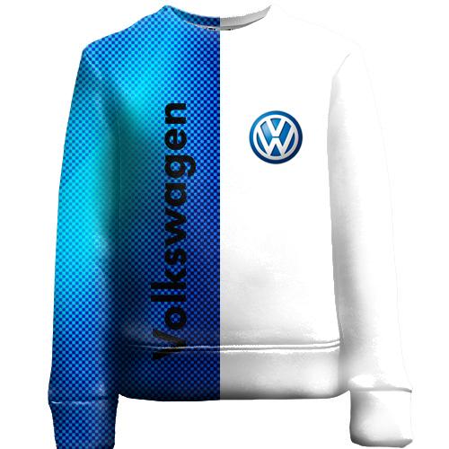 Дитячий 3D світшот Volkswagen Blue Logo