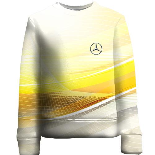 Дитячий 3D світшот Mercedes-Benz (абстракція)