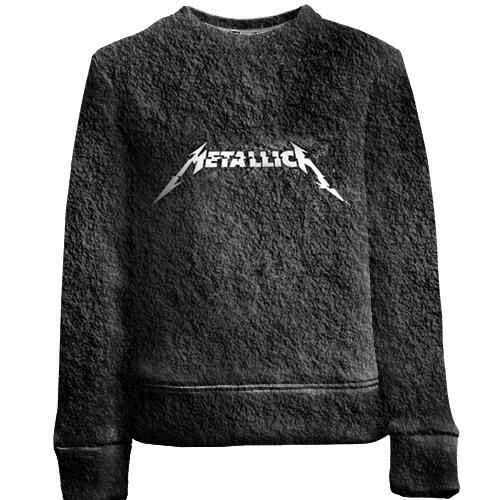 Детский 3D свитшот Metallica (лава)