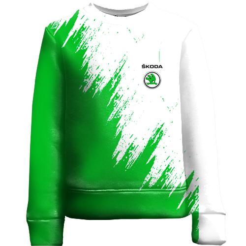 Дитячий 3D світшот Skoda