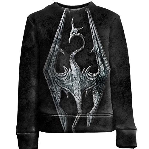 Детский 3D свитшот Skyrim