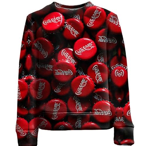 Детский 3D свитшот крышки Coca Cola