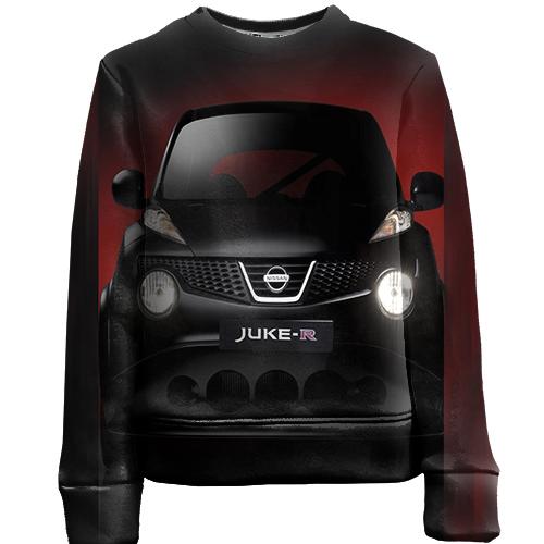 Детский 3D свитшот Nissan Juke R