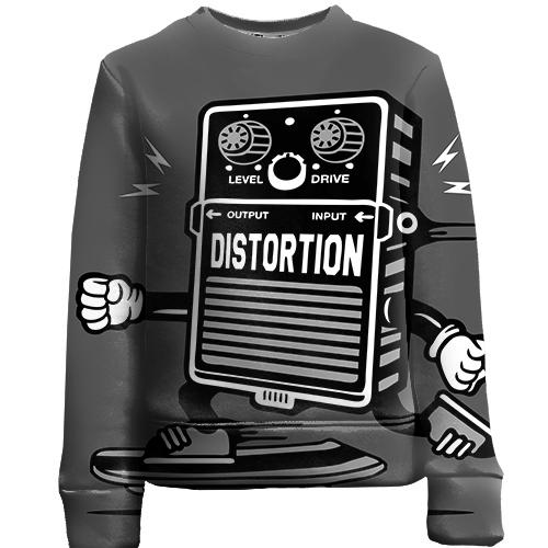 Детский 3D свитшот distortion