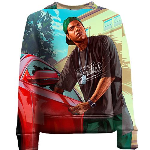 Дитячий 3D світшот Gta red car