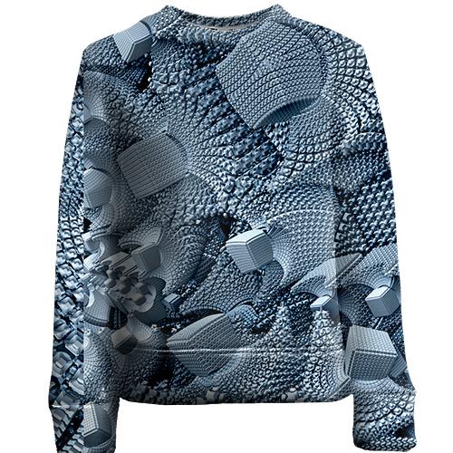 Детский 3D свитшот Abstraction. 12