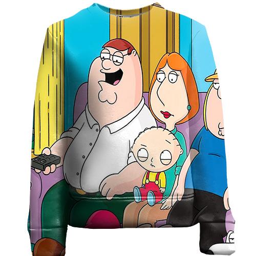 Детский 3D свитшот Гриффины (Family Guy)