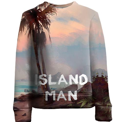 Детский 3D свитшот Island Man