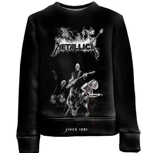 Детский 3D свитшот Metallica Band