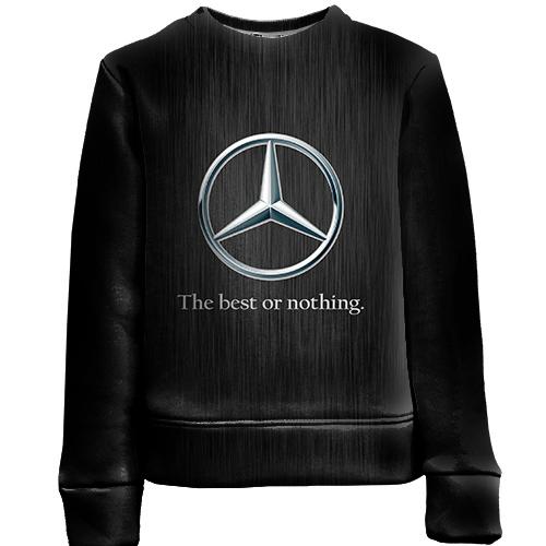 Дитячий 3D світшот Mercedes-Benz - The best or nothing