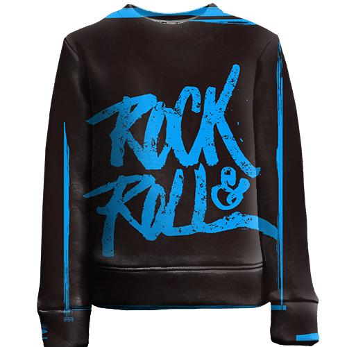 Детский 3D свитшот Rock and Roll