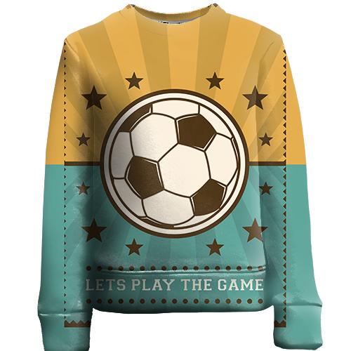 Дитячий 3D світшот Let's play the game