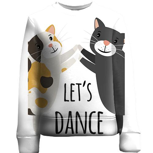 Детский 3D свитшот Lets dance