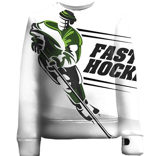 Дитячий 3D світшот Fast hockey