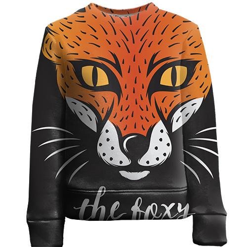 Детский 3D свитшот The foxy