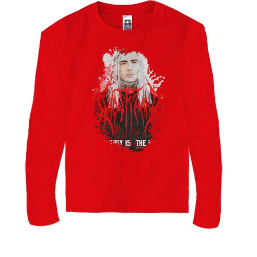 Детская футболка с длинным рукавом с Ghostemane (иллюстрация)