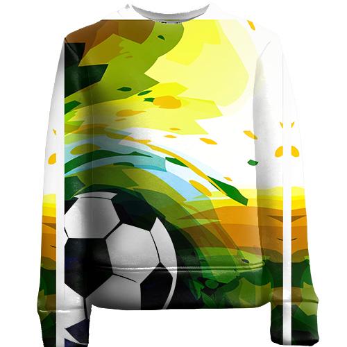 Детский 3D свитшот Football Art