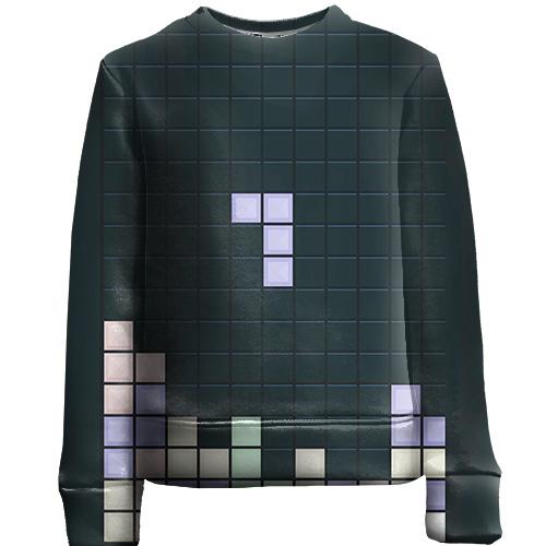 Детский 3D свитшот Tetris game