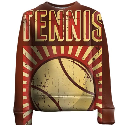 Дитячий 3D світшот Big Tennis Ball