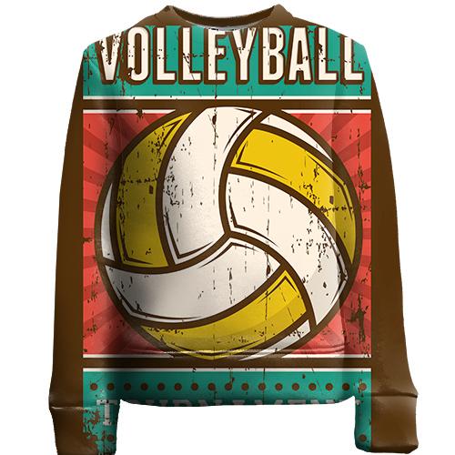 Дитячий 3D світшот Volleyball Tournament