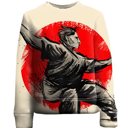 Детский 3D свитшот Kung Fu Art Graphics