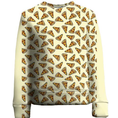 Детский 3D свитшот Pizza pattern