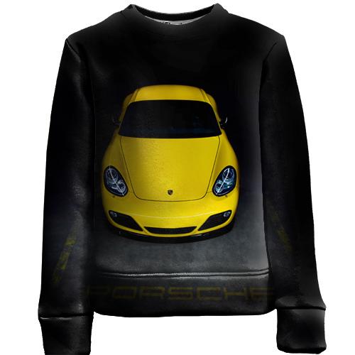 Дитячий 3D світшот Porsche car