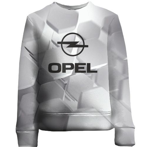Детский 3D свитшот Opel logo