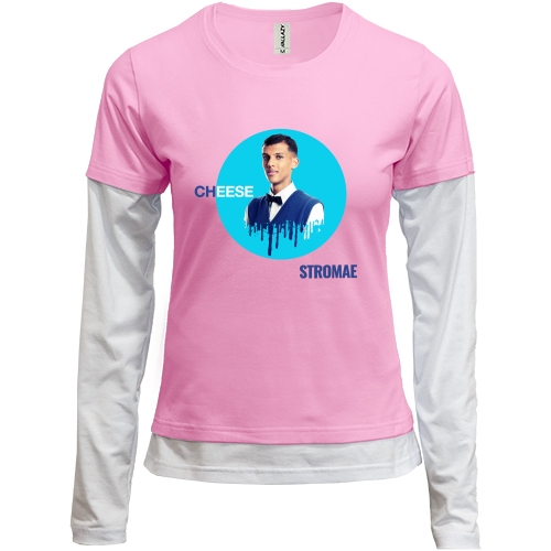 Комбинированный лонгслив Stromae - Cheese
