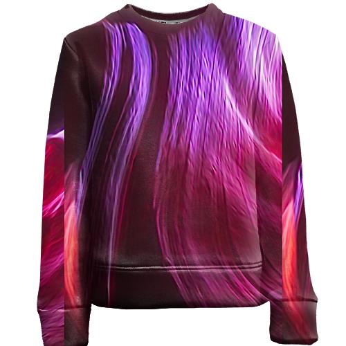 Дитячий 3D світшот Neon strands