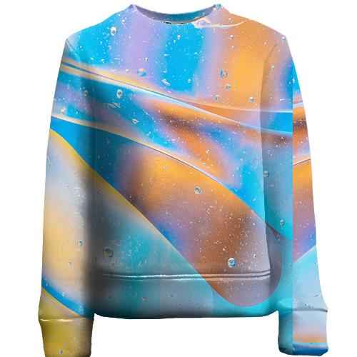 Детский 3D свитшот Multicolor abstraction 10