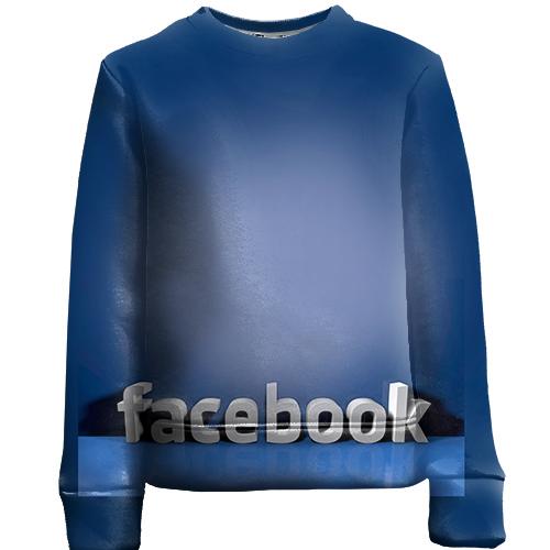 Детский 3D свитшот the facebook