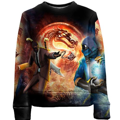 Дитячий 3D світшот MORTAL KOMBAT.
