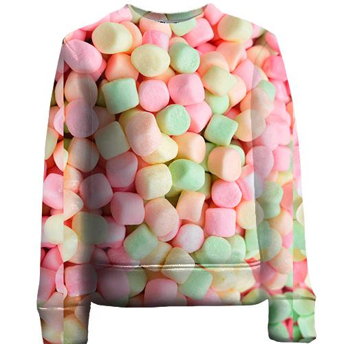 Детский 3D свитшот Marshmallow pattern