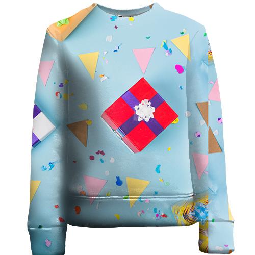 Дитячий 3D світшот New Year gifts