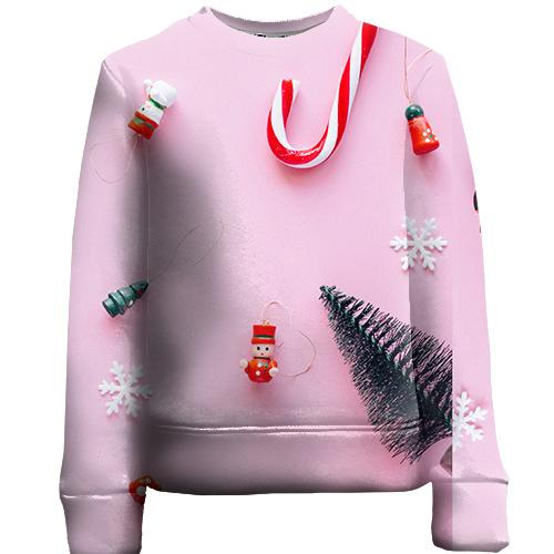 Дитячий 3D світшот Christmas candy 3