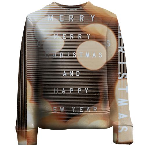 Дитячий 3D світшот New Year