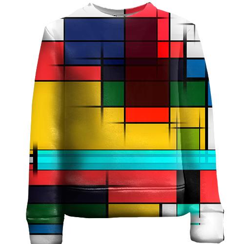Детский 3D свитшот Abstraction. 3