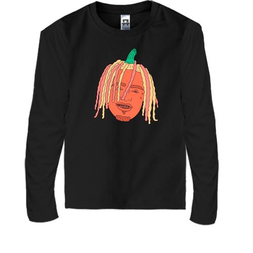 Детская футболка с длинным рукавом Lil Pump (арт)