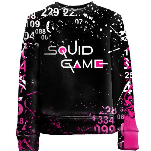 Детский 3D свитшот Игра в Кальмара - Squid game