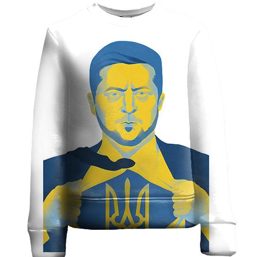Детский 3D свитшот I am Ukrainian