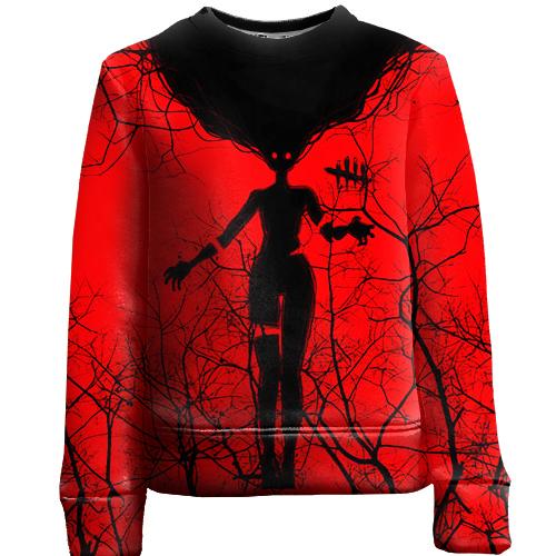 Детский 3D свитшот Dead by Daylight, ghost