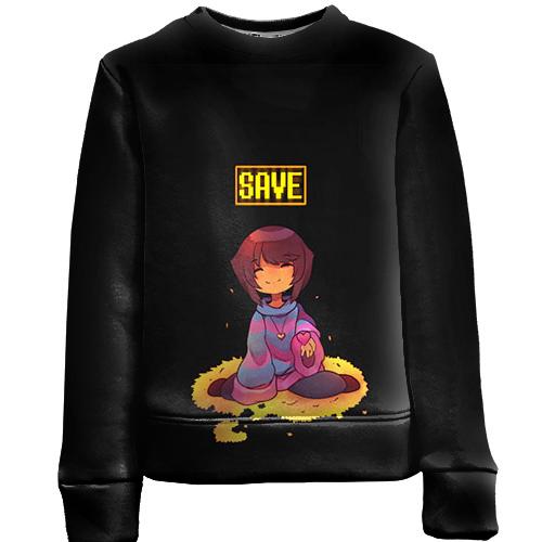 Детский 3D свитшот Undertale - Frisk
