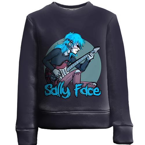 Детский 3D свитшот Салли с гитарой - SALLY FACE
