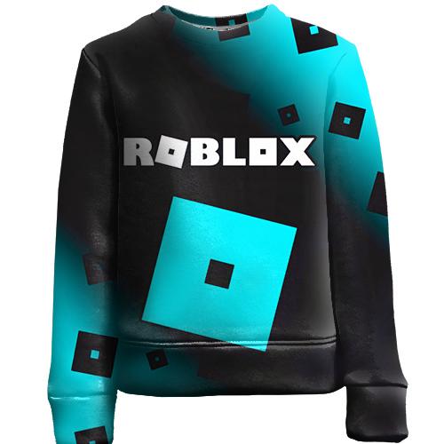 Детский 3D свитшот Roblox лого