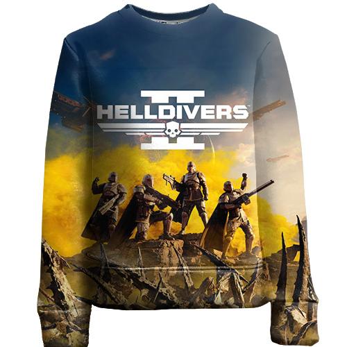 Дитячий 3D світшот Helldivers II