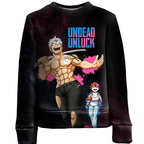 Дитячий 3D світшот Undead Unluck