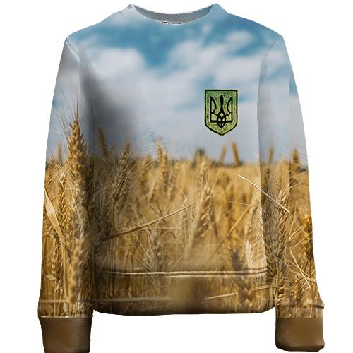 Детский 3D свитшот 
